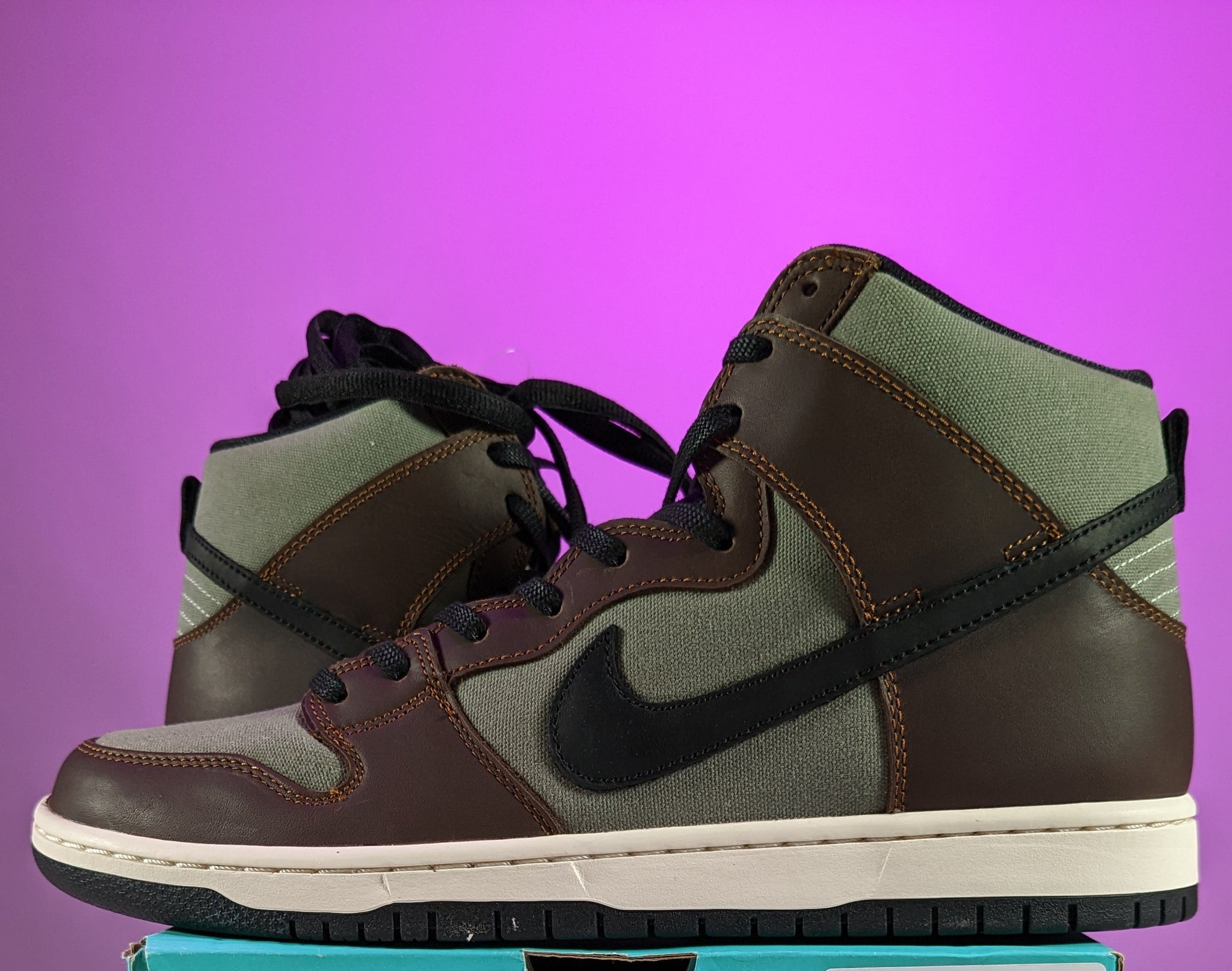 Nike SB Dunk High Pro Baroque Brown Size 10 Brand New – Thee