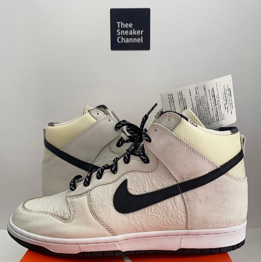 Stussy×Nike Dunk High World Tour London 売れ済銀座